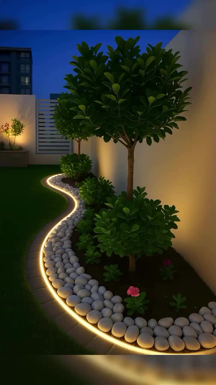 تصميم حدائق فلل مودرن بالدمام | تنسيق فاخر